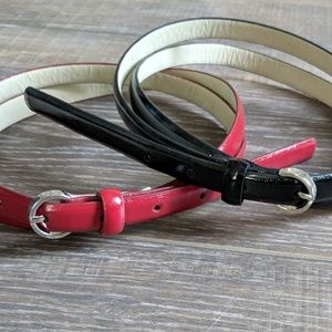 Pair of Skinny Belts